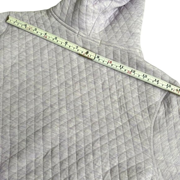 Marine Layer corbet hoodie lavander quilted sz small pockets drawstring womens - Picture 9 of 14